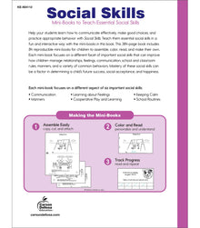 Social Skills Activity Books for Kids Communication Emotions and Manners