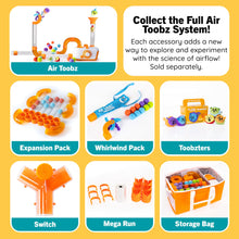 Air Powered STEM Building Tube Toy for Kids Ages 3 and Up