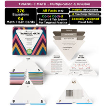 Jumbo Multiplication Flash Cards with 173 Cards for Grades 2 to 6