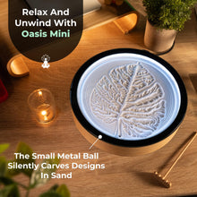 Mini Sand Art Table with Bamboo Frame Smart LED Lighting and App Control