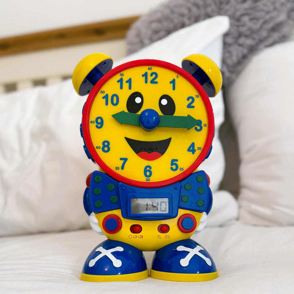 Interactive Teaching Clock for Kids Learning to Tell Time