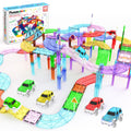 Magnetic Race Car Track Building Set
