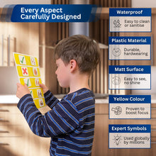 Plastic Visual Interactive Behavior Board for Autism Support
