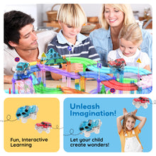 Magnetic Race Car Track Building Set
