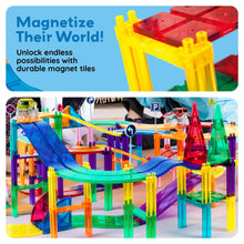 Magnetic Race Car Track Building Set