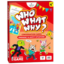 Who What Why Conversation Cards for Kids