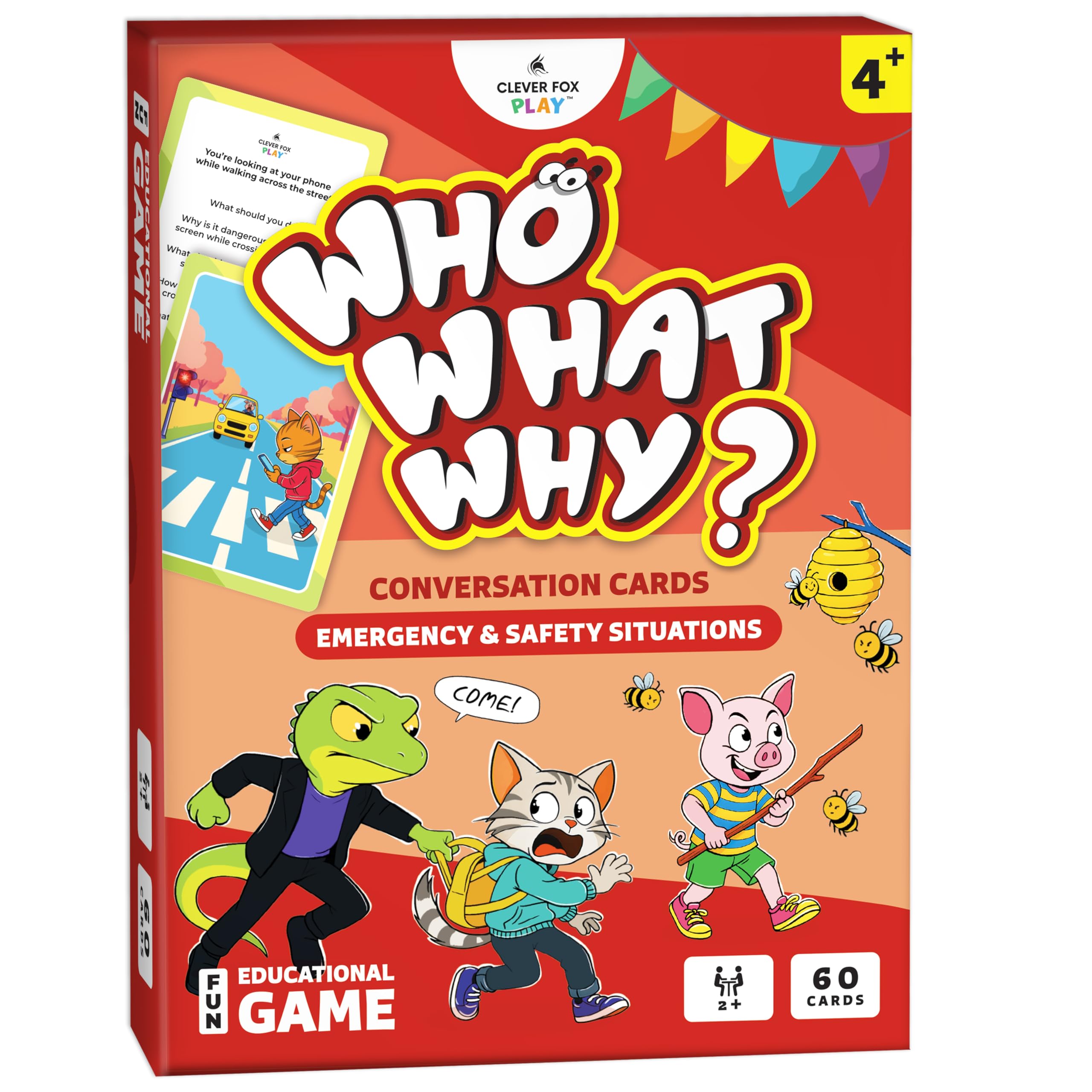 Who What Why Conversation Cards for Kids