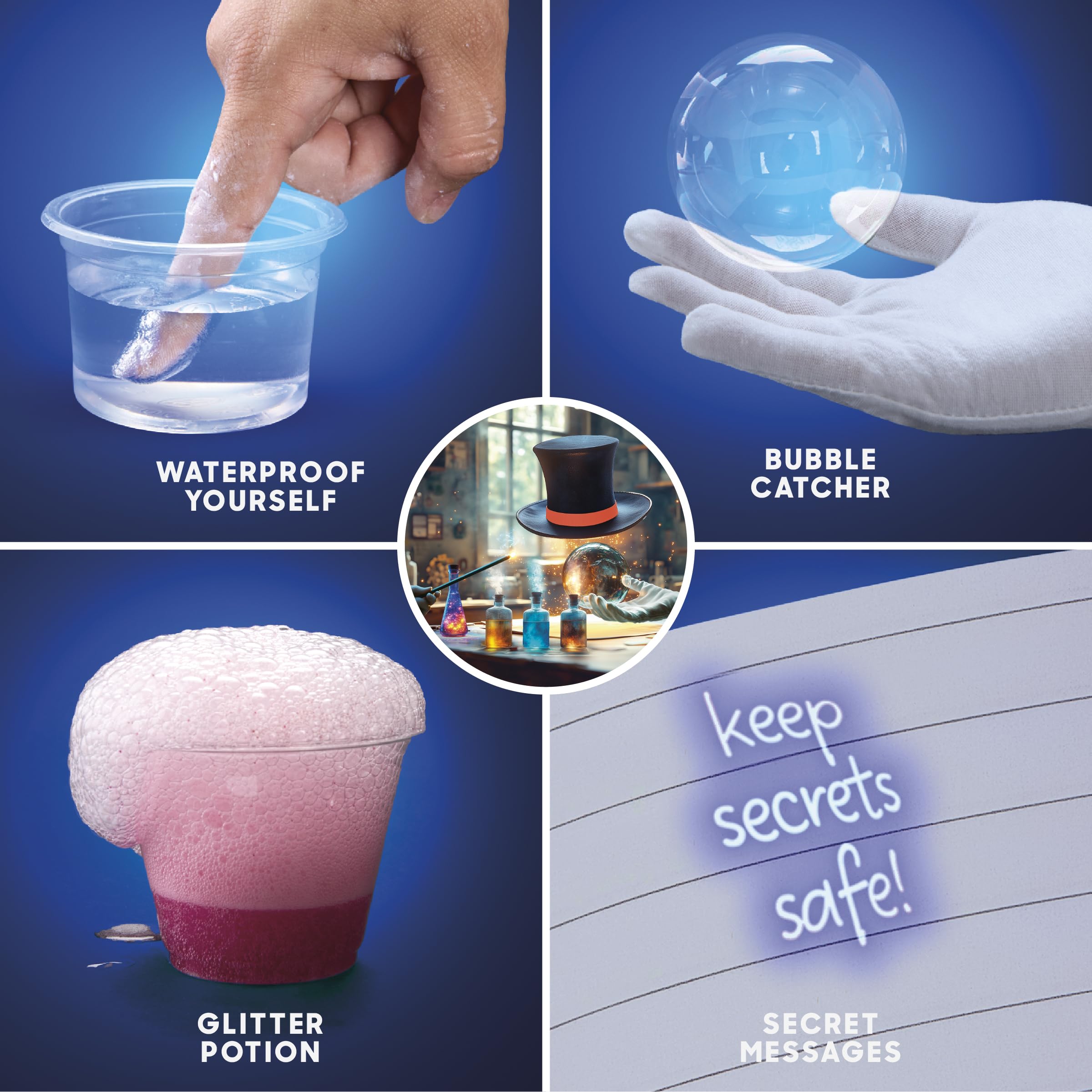 Three in One STEM Science Kit with 84 Experiments for Ages 8 Plus