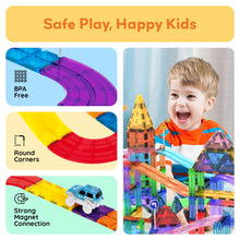 Magnetic Race Car Track Building Set