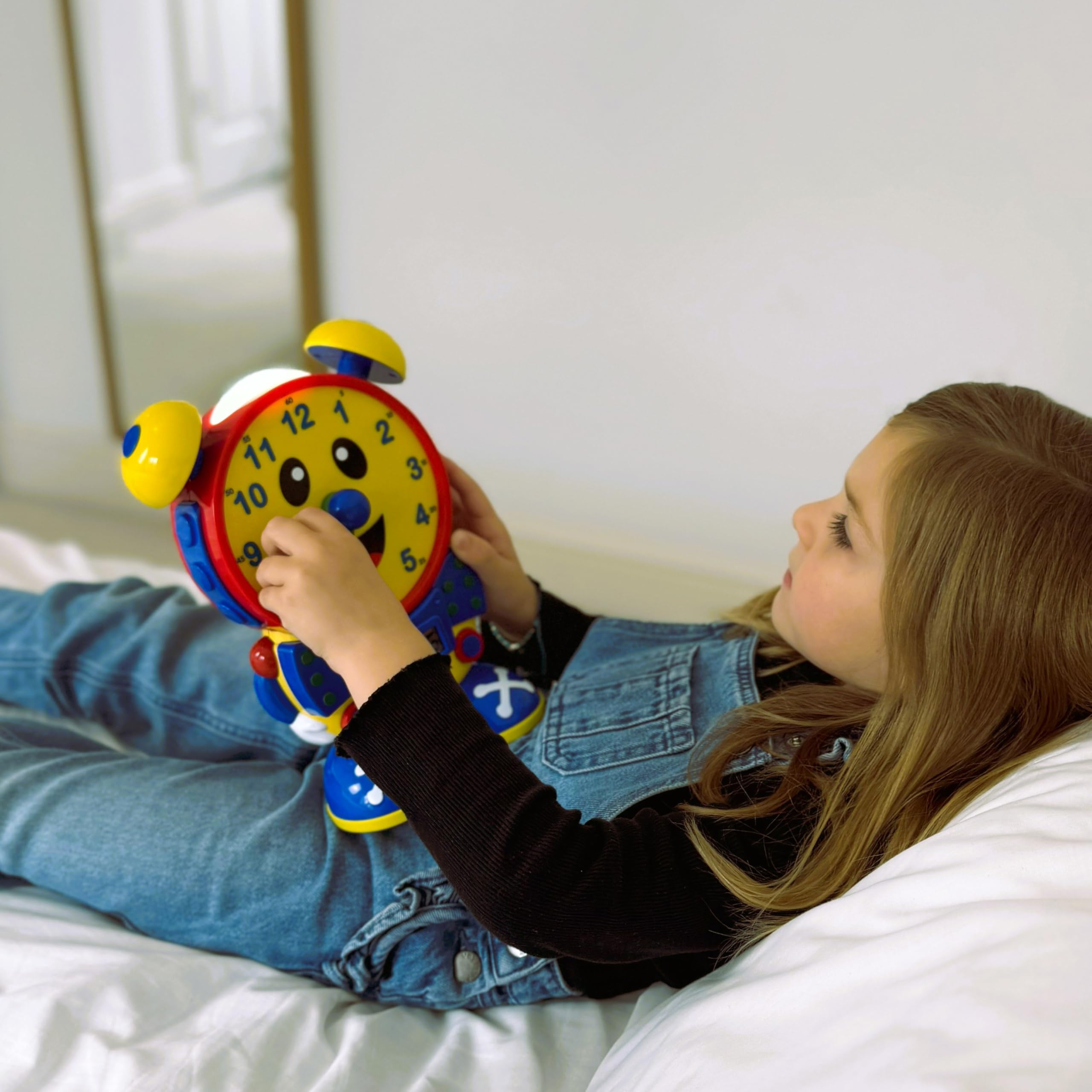 Interactive Teaching Clock for Kids Learning to Tell Time