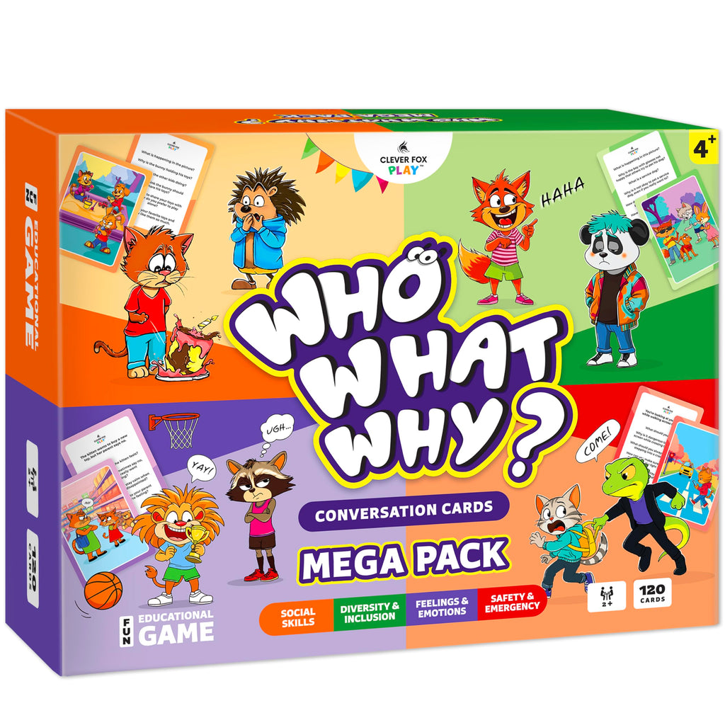 Who What Why Conversation Cards for Kids