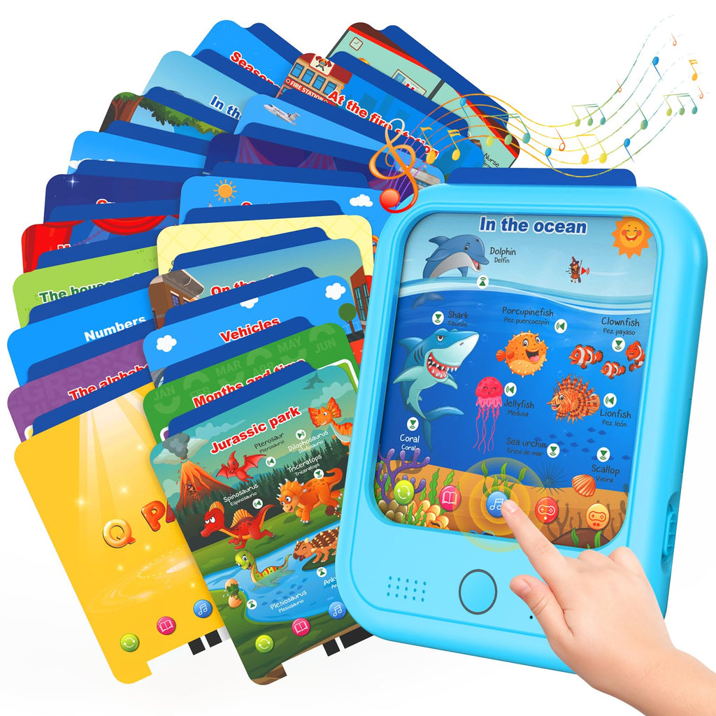 Kids Learning Tablet with Colors Letters Numbers Animals and Weather