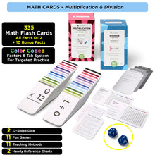 Jumbo Multiplication Flash Cards with 173 Cards for Grades 2 to 6