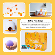 Air Powered STEM Building Tube Toy for Kids Ages 3 and Up