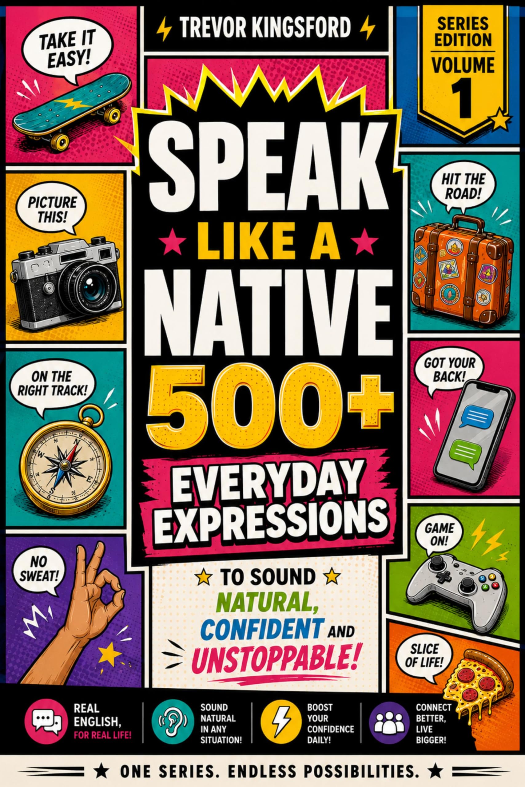 500 Everyday English Expressions for Natural and Confident Speaking