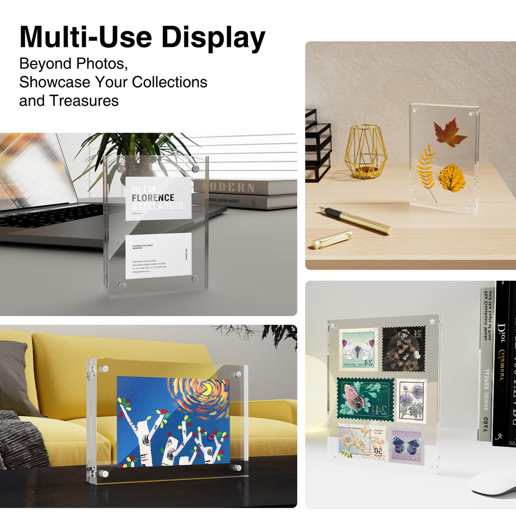 Acrylic Magnetic Picture Frames