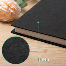 Large Self Adhesive Scrapbook Photo Album with Linen Cover 40 Pages