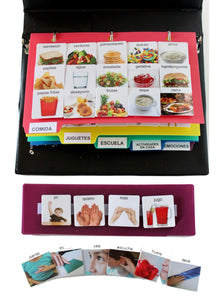 162 Autism Visual Communication Picture Cards for Speech and Vocabulary