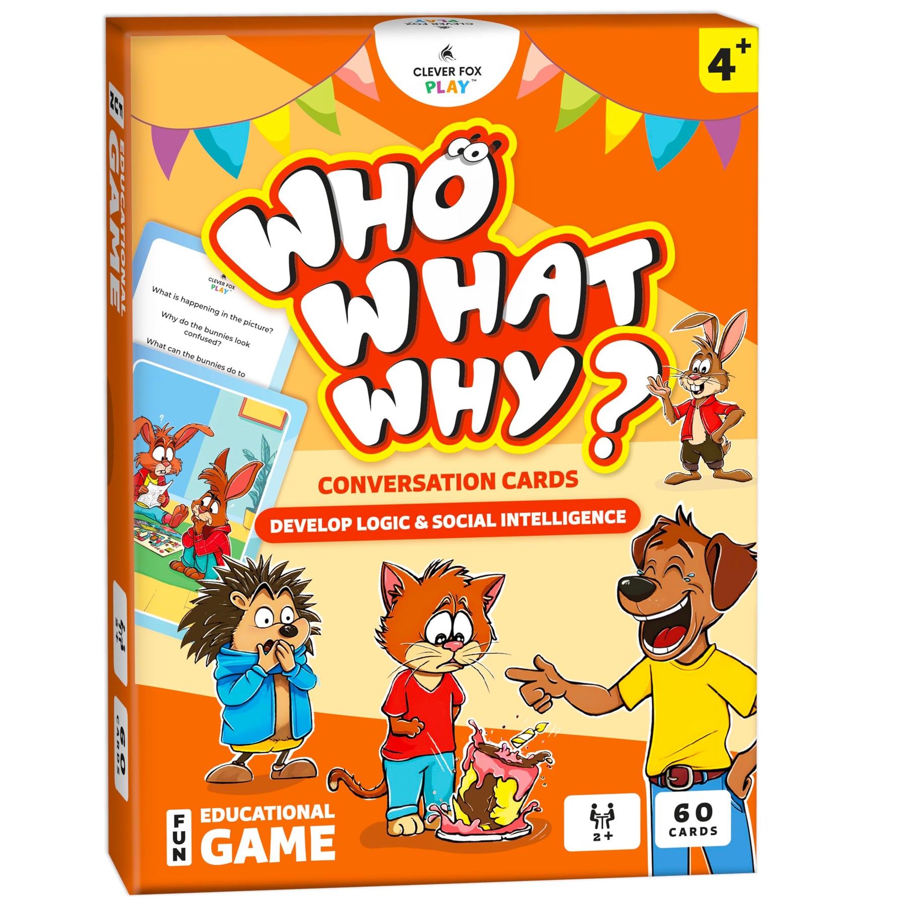 Who What Why Conversation Cards for Kids