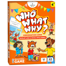 Who What Why Conversation Cards for Kids