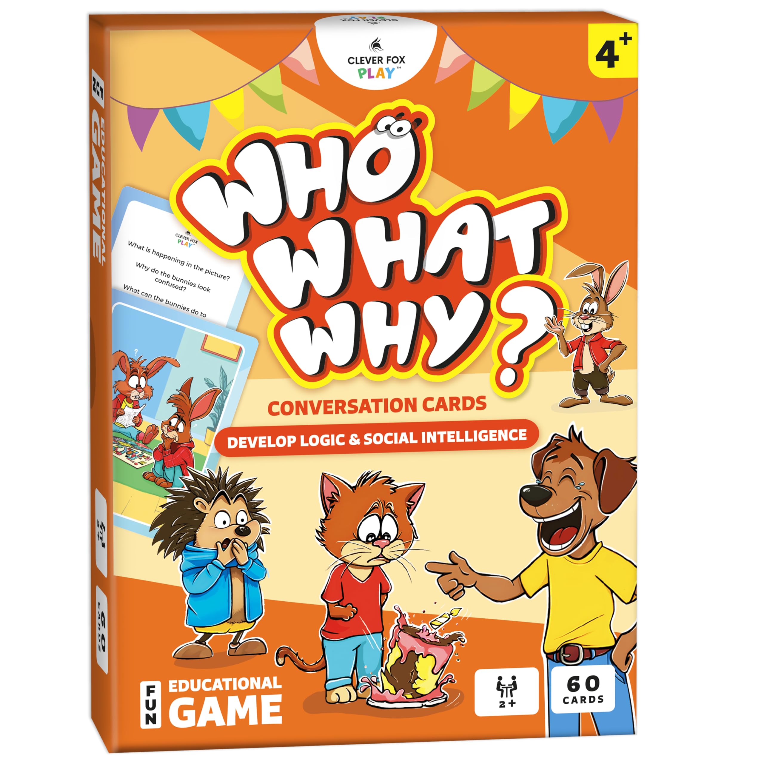 Who What Why Conversation Cards for Kids