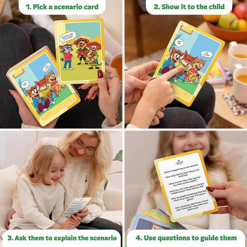 Who What Why Conversation Cards for Kids