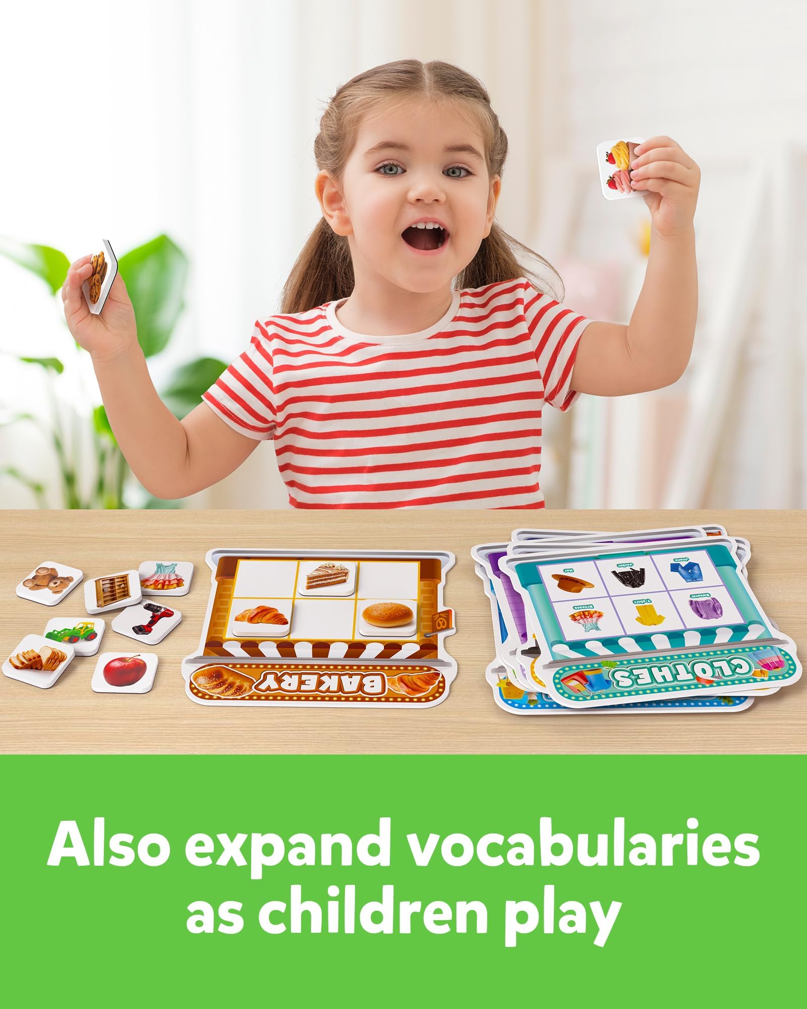 Magnetic Sorting Montessori Fridge Magnets Matching Game