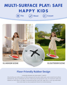 2 in 1 Maze Balance Board Sensory Training Toy for Kids Ages 3 to 12