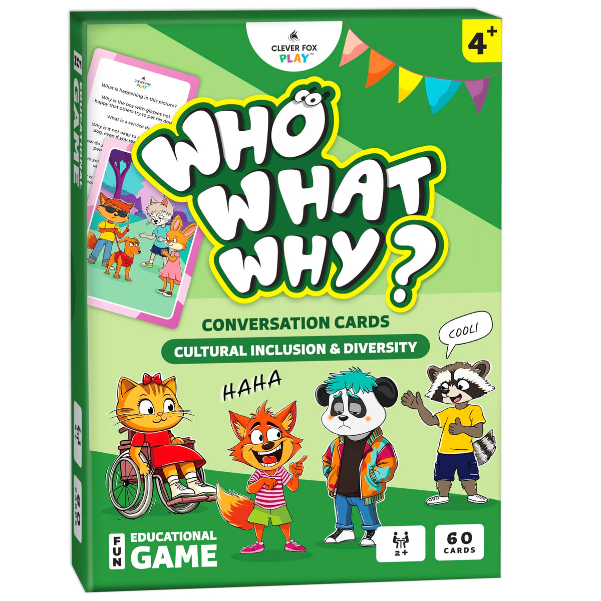 Who What Why Conversation Cards for Kids