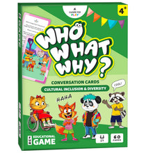 Who What Why Conversation Cards for Kids