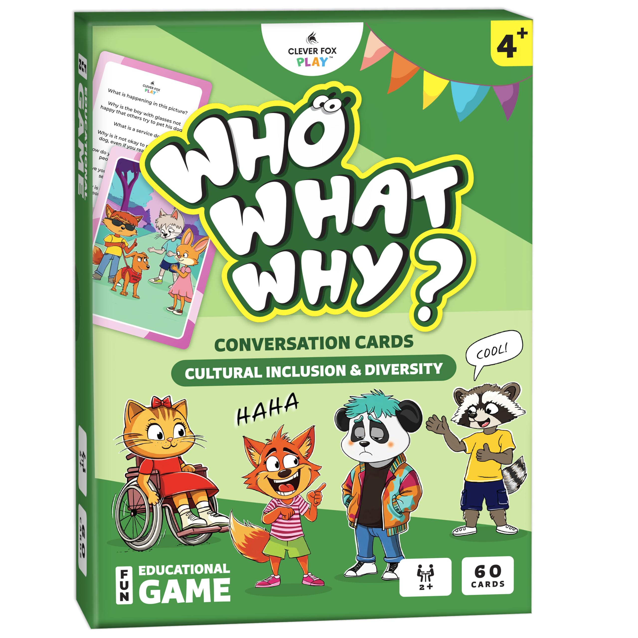 Who What Why Conversation Cards for Kids