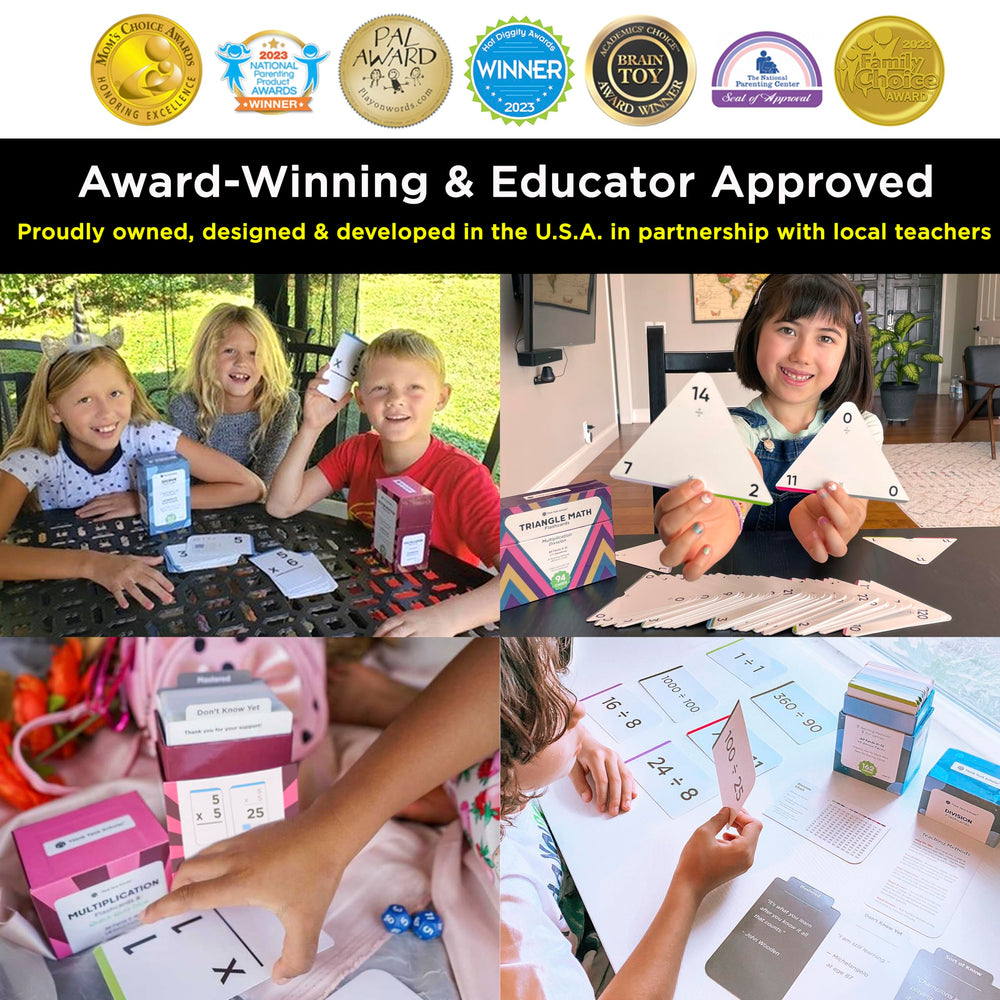 Jumbo Multiplication Flash Cards with 173 Cards for Grades 2 to 6