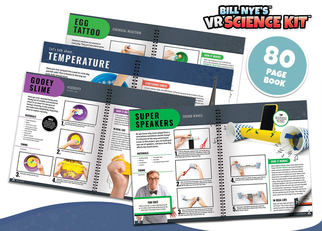 Kids VR Science Kit for STEM Learning Ages 8 to 12