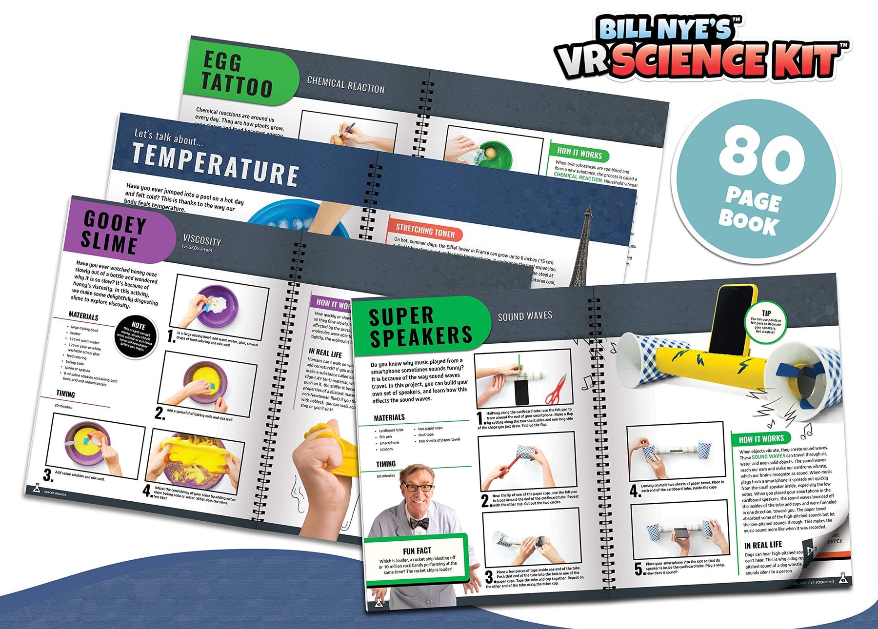 Kids VR Science Kit for STEM Learning Ages 8 to 12