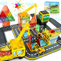 Magnetic Road Tiles Building Set