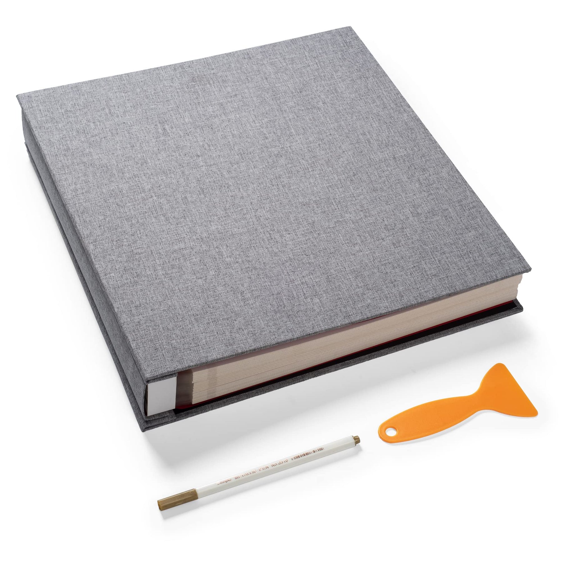 Large Self Adhesive Scrapbook Photo Album with Linen Cover 40 Pages