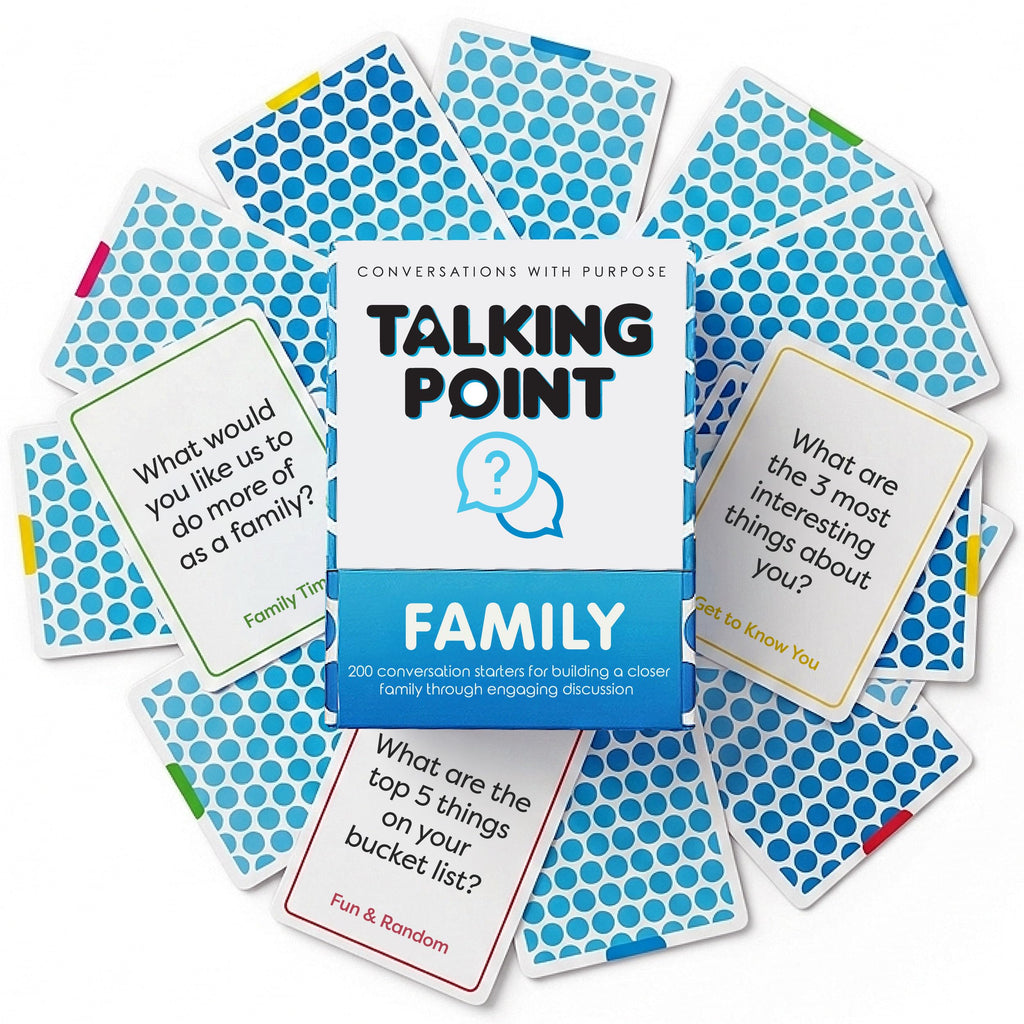 200 Family Conversation Cards for Kids Teens and Adults